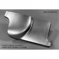 1949-52 Chevy 2 Door Sed Right Lower Front of Rear 1/4 Panel