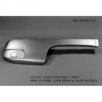 1949-50 Chevy 2 & 4 Dr Sedan & Fastback Left Lower Rear 1/4