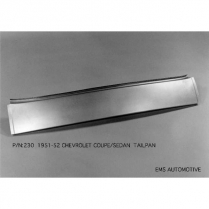 1951-52 Chevy Pass Car Tail Pan Repair Panel