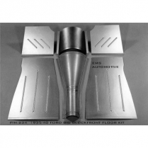 1935-40 Ford Pass Car Floor Pan Kit for Big Block Firewall