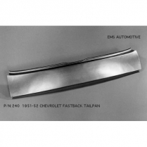 1951-52 Chevy Fleetline Fastback Tail Pan Repair Panel