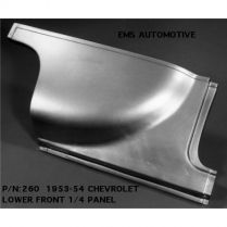 1953-54 Chevy 2 Dr Sedan Right Front Lower Quarter Panel