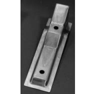 1955-56 Ford Conv & Hardtop Left Forth Row Floor Brace