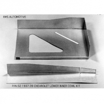 1937-39 Chevy Left Inner Cowl Patch Panel