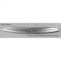 1951-52 Chevy Passenger Car Rear Gravel Shield