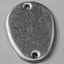 1951-52 Chevy Car License Plate Light Blank Out Plate