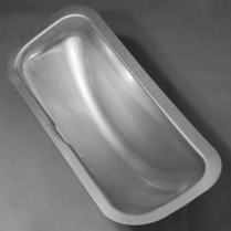 1955-59 Ford Sedan 18 Gauge Spare Tire Well