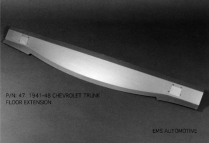 1941-48 Chevy Pass Car Trunk Floor Extension