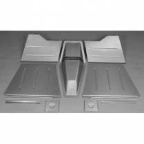 1940 Chevy Front Floor Pans with Big Block Recess Firewall