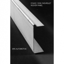 1936 Chevy Coupe & 2 Door Sedan Right Rocker Panel