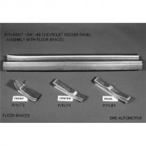 1941-48 Chevy Pass Car Complete Right Rocker Panel Kit
