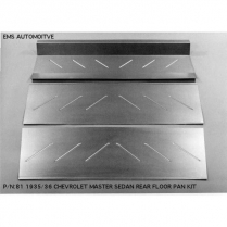 1935 Chevy Master & 36 2 & 4 Door Sedan Rear Floor Kit