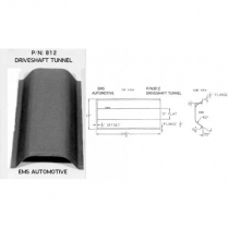 Driveshaft Tunnel with Flat Top - 29-1/2" Long x 14" Wide