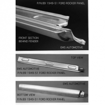 1949-51 Ford Pass Car Left Rocker Panel