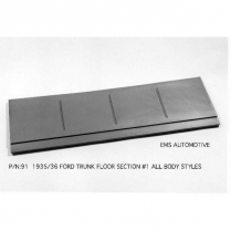 1935-36 Ford Pass Car First Section Trunk Floor