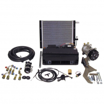 Under Dash Heat/Cool A/C System with Horizontal Condenser