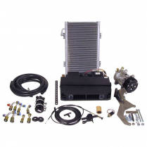 Heat/Cool Under Dash Evaporators Kit with Vertical Condenser