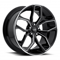 F150 Outcast 20x10 5x4.5 BP +40 mm OS Black Milled