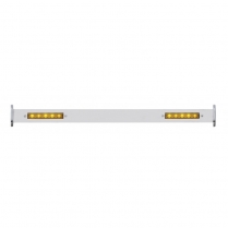 1932 Ford Front Straight Spreader Bar LED Turn/S - Polished