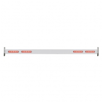 1932 Ford Rear Spreader Bar with LED Turn Signal - Polished