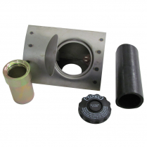 Fuel Filler Door Kit with Curved Face & 45 Degree Angled Box