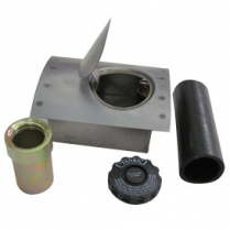 Fuel Filler Door Kit with Curved Face & Straight Box