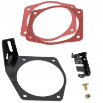FiTech Fuel Injection LS Black Throttle Cable Bracket