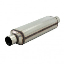 Super HP-2 Muffler 2-1/2" x 18" - 304 Stainless Steel