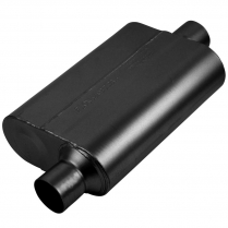 40 Delta 2.5" Muffler Offset In & Offset Out 409 Stainless