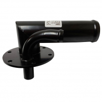6 Hole 90 Degree 1-3/8" OD Bolt On Filler Neck w/ 5/8" Vent