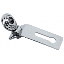 Steering Support Bearing, 3/4" w/Angled Bracket - Unpolished