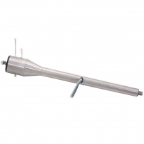 Polished SS 35" x 2" 1-DD" Tilt Steering Column w/o Key