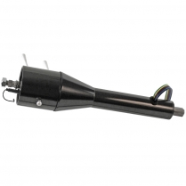 Black P/Coated Micro 17" x 2" 1"-DD Tilt Steering Column