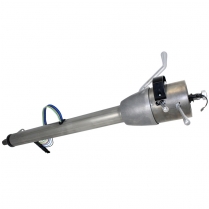 Mill Finish SS 30" x 2" 1"DD Tilt Shift Column w/Neutral Sw