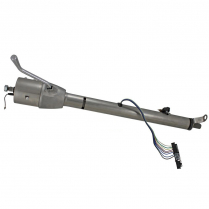 1955-56 Chevy Car Black P/C Tilt Steering Column w/Shift