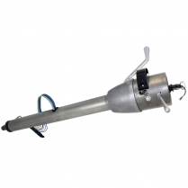 Mill Finish 35" x 2" 1"DD Tilt Steering Column with Shifter