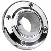 Steering Column Floor Mount for 1-3/4" Column - Polished