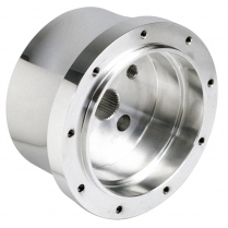 Flaming River Polished 9 Bolt Adapter for OEM Ford Column