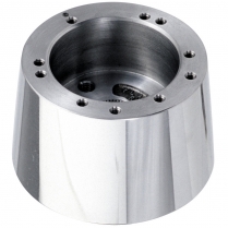 Polished Alum 5 & 6 Bolt Wheel Adapter for GM Columns