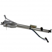 Polished SS 32" x 2 1"DD Tilt Keyed & Shift Column