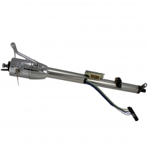 Polished SS 35" x 2 1"DD Tilt Keyed & Shift Column