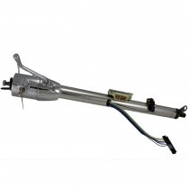 Polished SS 33" x 2" 1"-48 Tilt, Keyed & Shift Column w/NSS