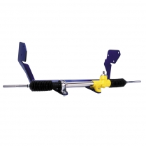 1957 Chevy Manual Rack Cradle Kit w/Mill Finish Shift Column