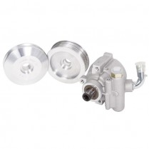 Low Flow Power Steering Pump with Serpentine Pulley