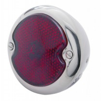 1933-36 Ford LED LH Tail Light Assembly - Red & Clear Lens