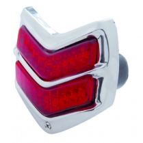 1940 Ford LED Stainless Tail Light Assembly with Red Lens