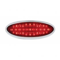 1949-50 Ford Car LED Tail Light Assembly - Red Lens