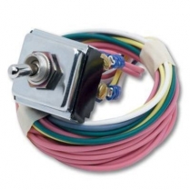 Four Way Toggle Hazard Switch with Standard Mounting Nut