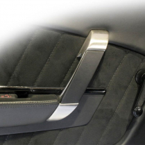 Goolsby Edge Interior Door Pull Std Smooth Insert - Satin