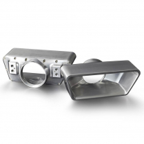 Goolsby Edition Billet Alum Exhaust Tips (Pair) - Polished